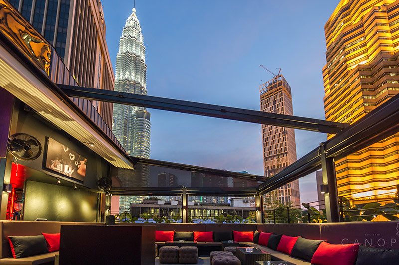 Canopy Lounge Best Cocktail & Shisha Rooftop Bar in KL What's On