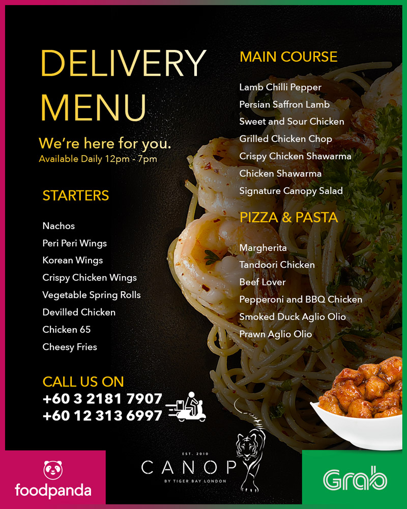 OPEN For home delivery